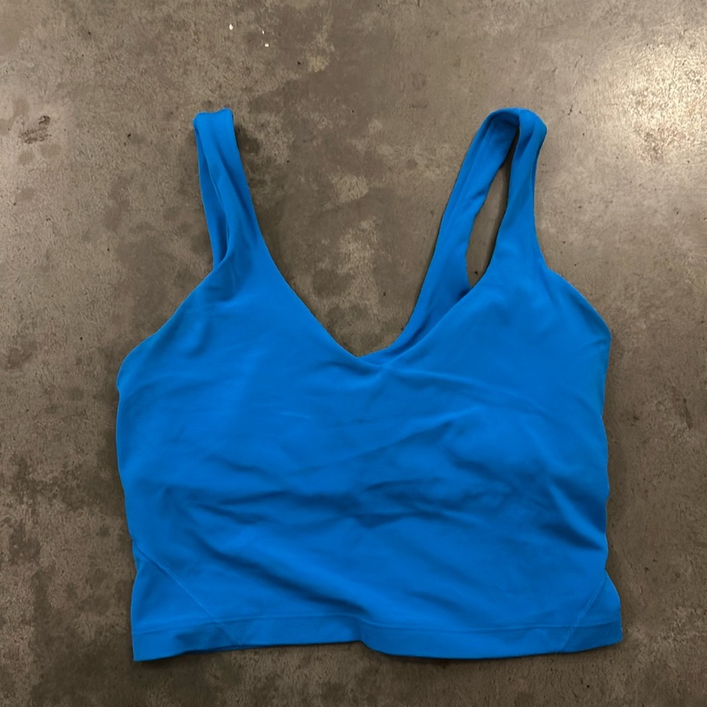 Lululemon align tank - blue size 6